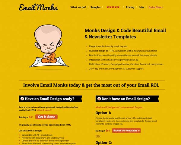 Designer Spotlight: Email Monks
