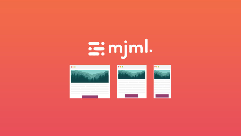 miml email framework logo with various screen sizes